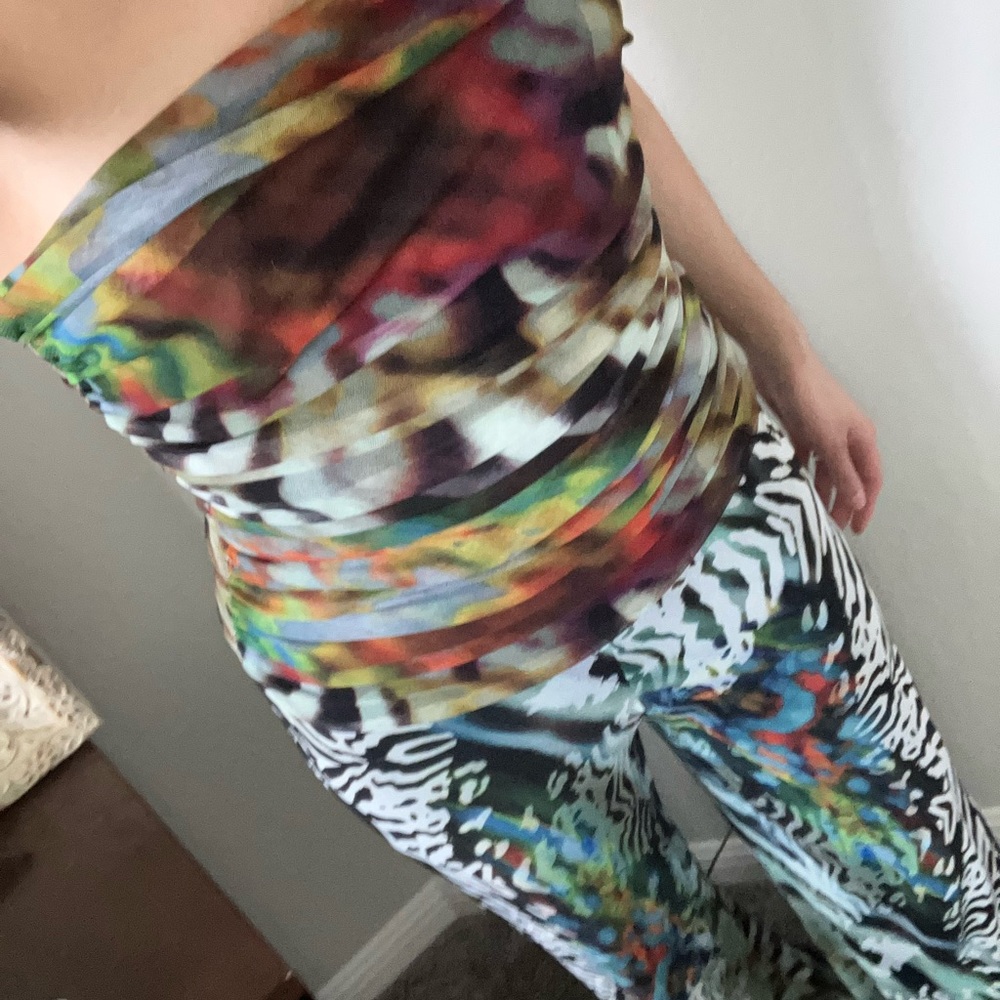 Colorful jumpsuit perfect for summer